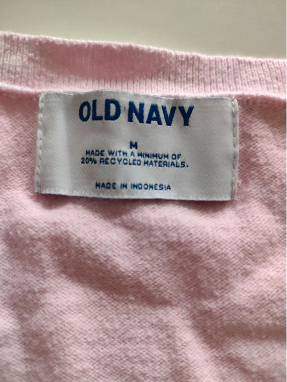 Old Navy Women's Rose V-Neck Sweater Size M - Picture 3 of 7